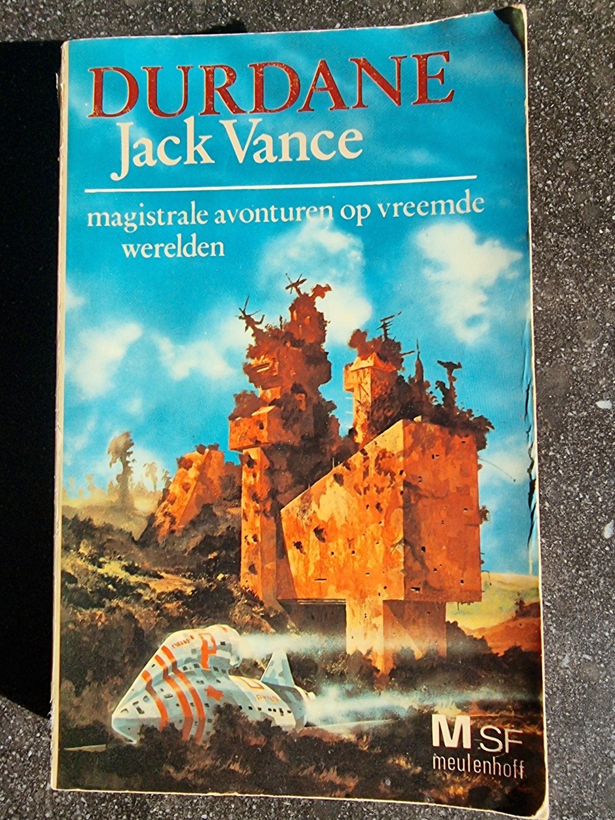 Durdane - Jack Vance (MSF Meulenhoff), Boeken, Verzenden, Gelezen, Jack Vance