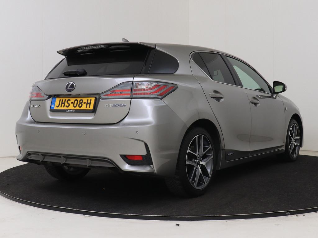 Lexus CT 200h F Sport Line | Memory Seat | Lederen Bekleding, 12 maanden, 136 pk, Gebruikt, Zwart