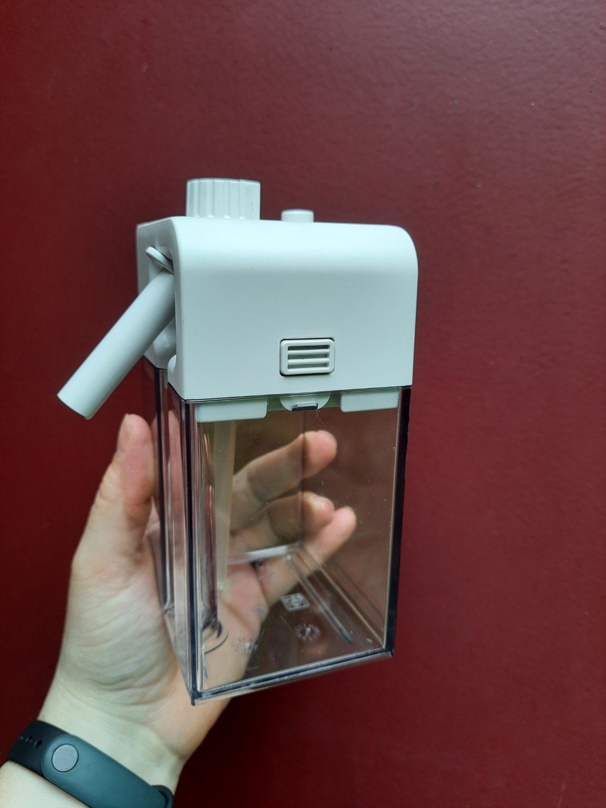 De'Longhi Melkreservoir 7313250761 voor Lattissima Touch, Witgoed en Apparatuur, Koffiemachine-accessoires, Zo goed als nieuw