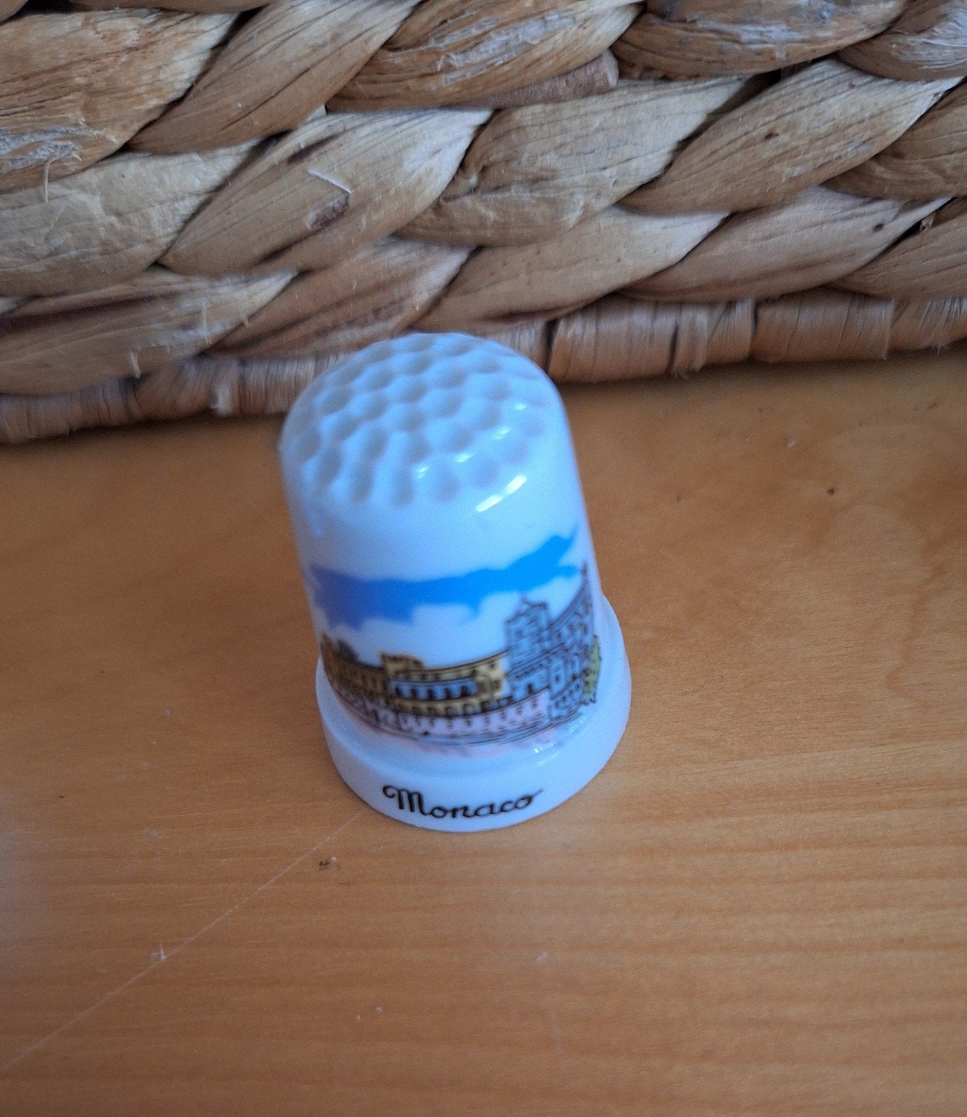 Vingerhoedje Monaco - Souvenir, Verzamelen, Ophalen of Verzenden, Zo goed als nieuw