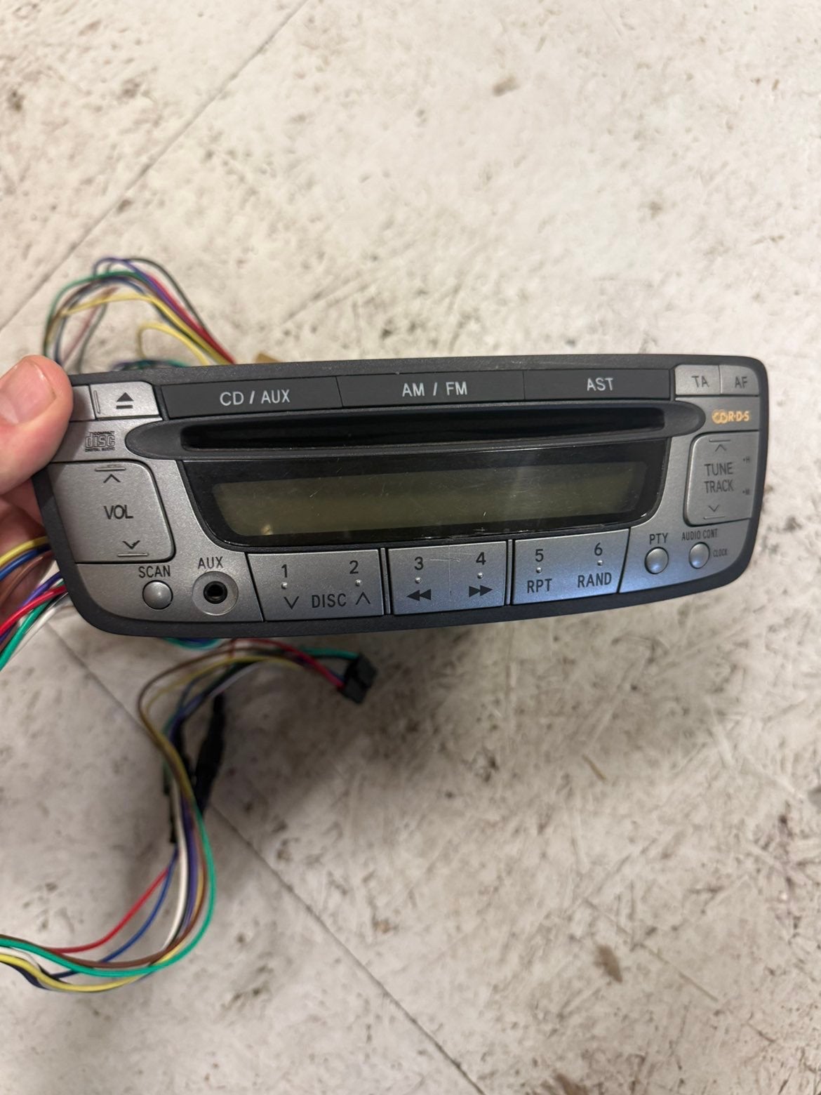 Toyota Aygo radio, Auto diversen, Ophalen of Verzenden, Zo goed als nieuw
