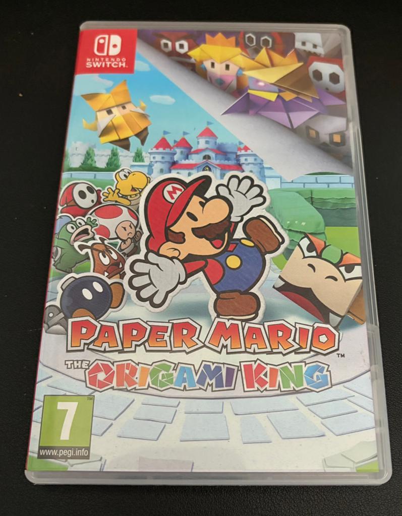 Paper Mario: The Origami King - Nintendo Switch, Spelcomputers en Games, 1 speler, Ophalen of Verzenden, Zo goed als nieuw, Role Playing Game (Rpg)