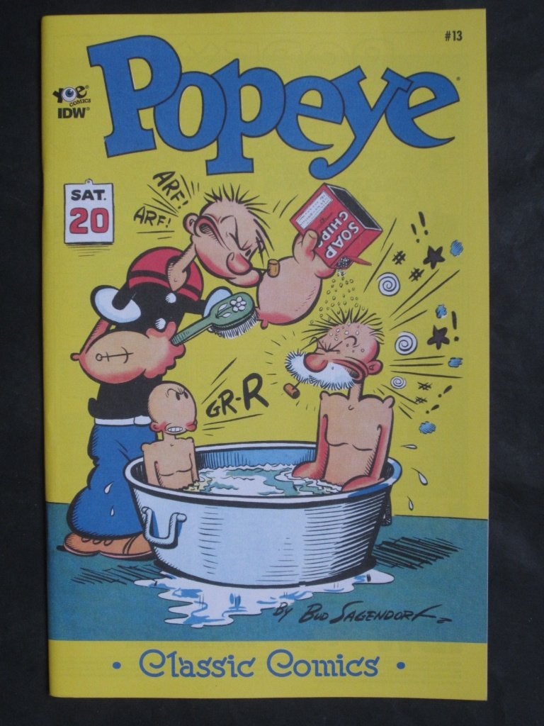 Classic Popeye #13 IDW 2013 By Bud Sagendorf (52 pages), Boeken, Strips | Comics, Eén comic, Amerika, Verzenden, Nieuw