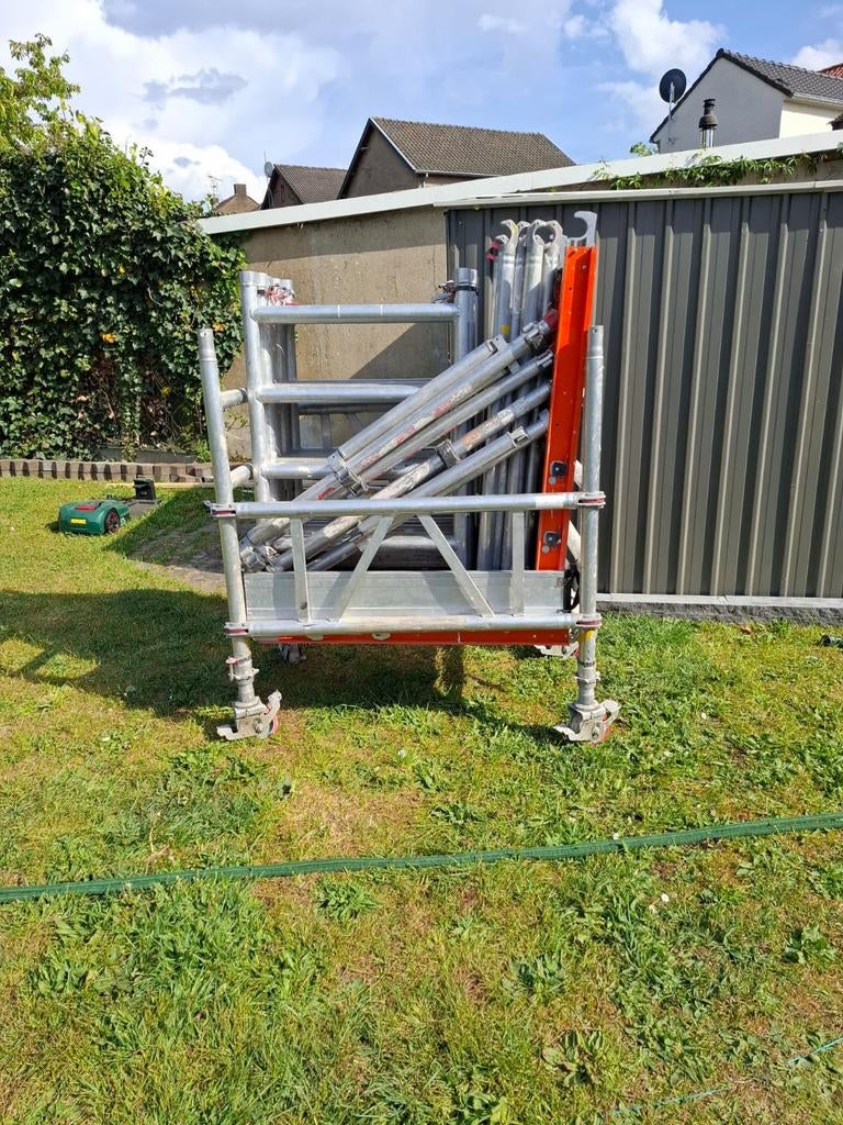 Altrex mini tower, Ophalen, Rolsteiger of Kamersteiger, Minder dan 2 meter