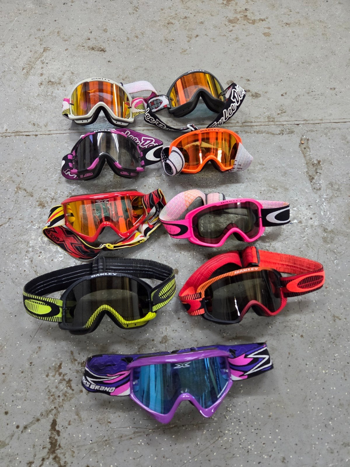 Diverse skibrillen - Oakley, Troy Lee Designs, etc., Overige merken, Gebruikt, Overige typen, Ophalen of Verzenden
