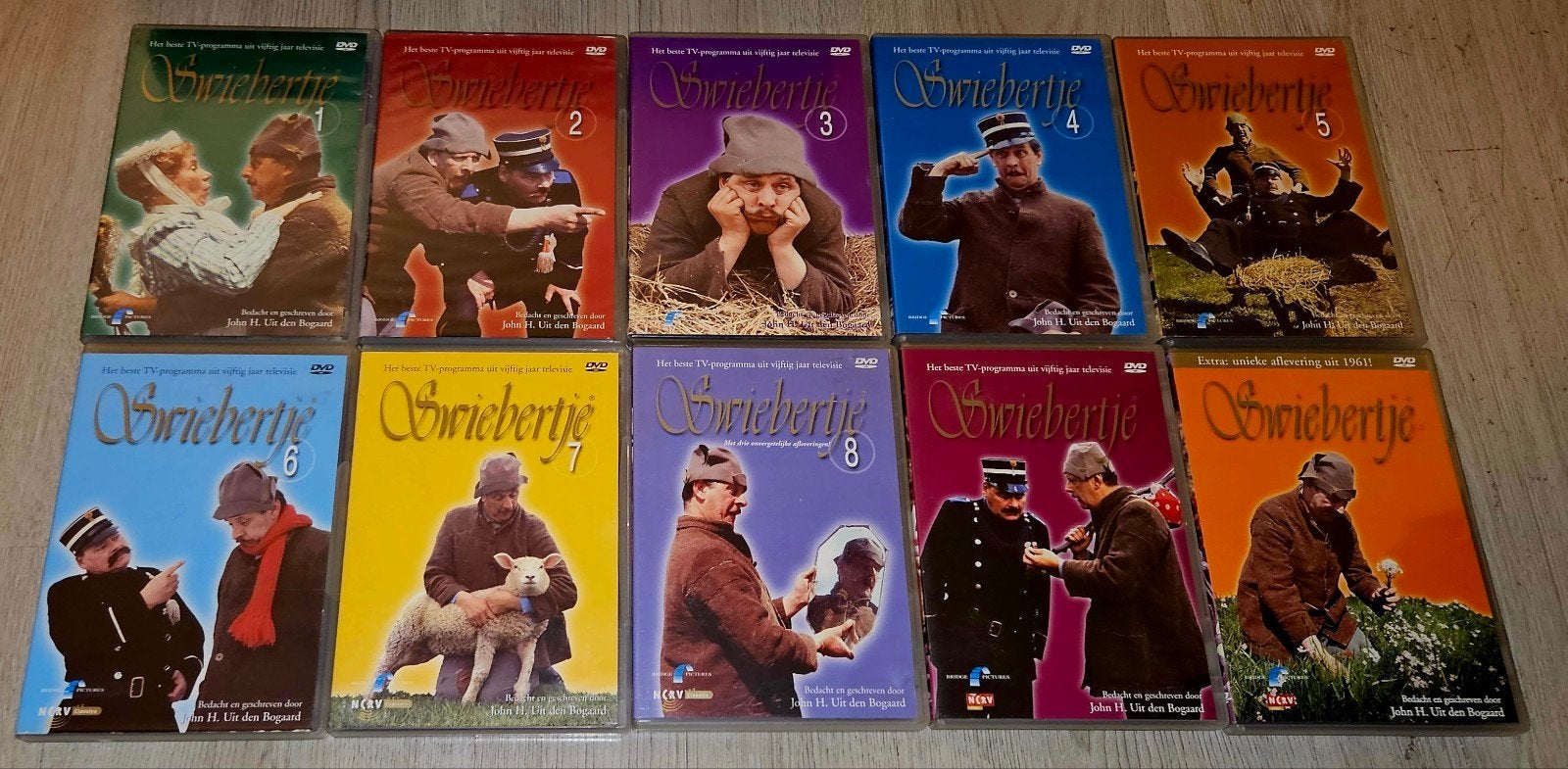 Swiebertje Complete Serie op DVD (Seizoen 1-10), Alle leeftijden, Nederlands, Zo goed als nieuw, Komedie