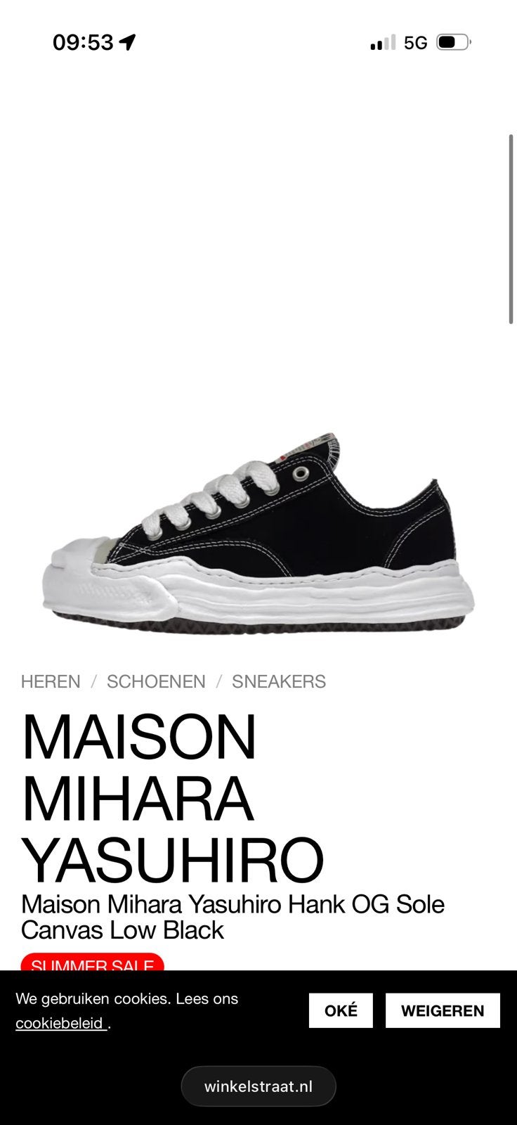 Maison mihara, Ophalen, Zo goed als nieuw, Zwart