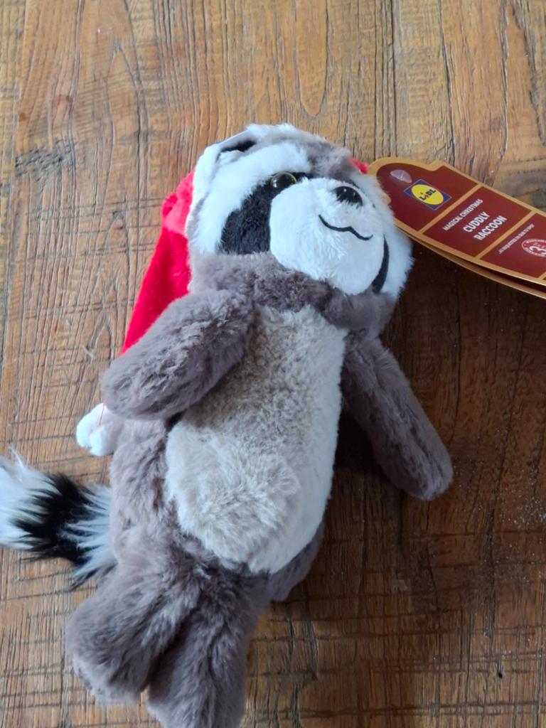 Wasbeer knuffel lidl, Ophalen of Verzenden, Nieuw, Beer, Middelgroot (20 tot 80 cm)