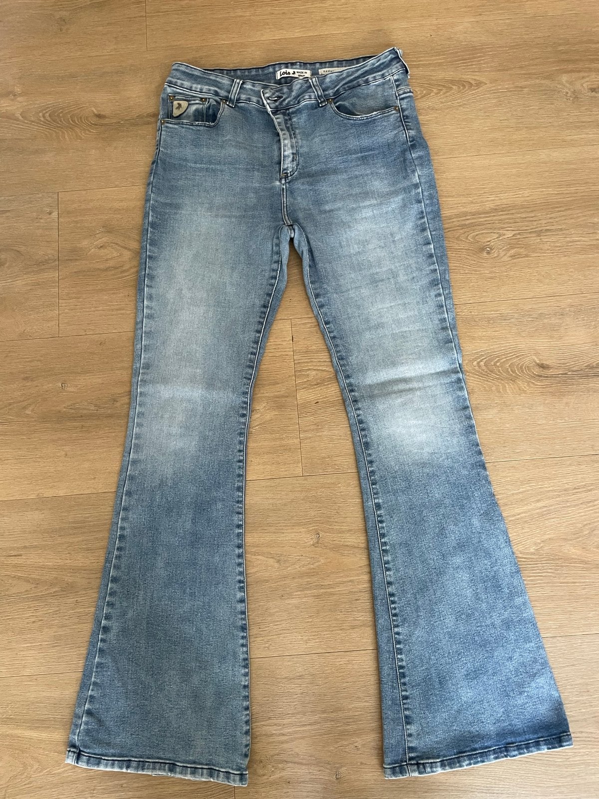 Lois Raval High Rise Flare Jeans W32 L32, Ophalen of Verzenden, Zo goed als nieuw, Blauw, W30 - W32 (confectie 38/40)