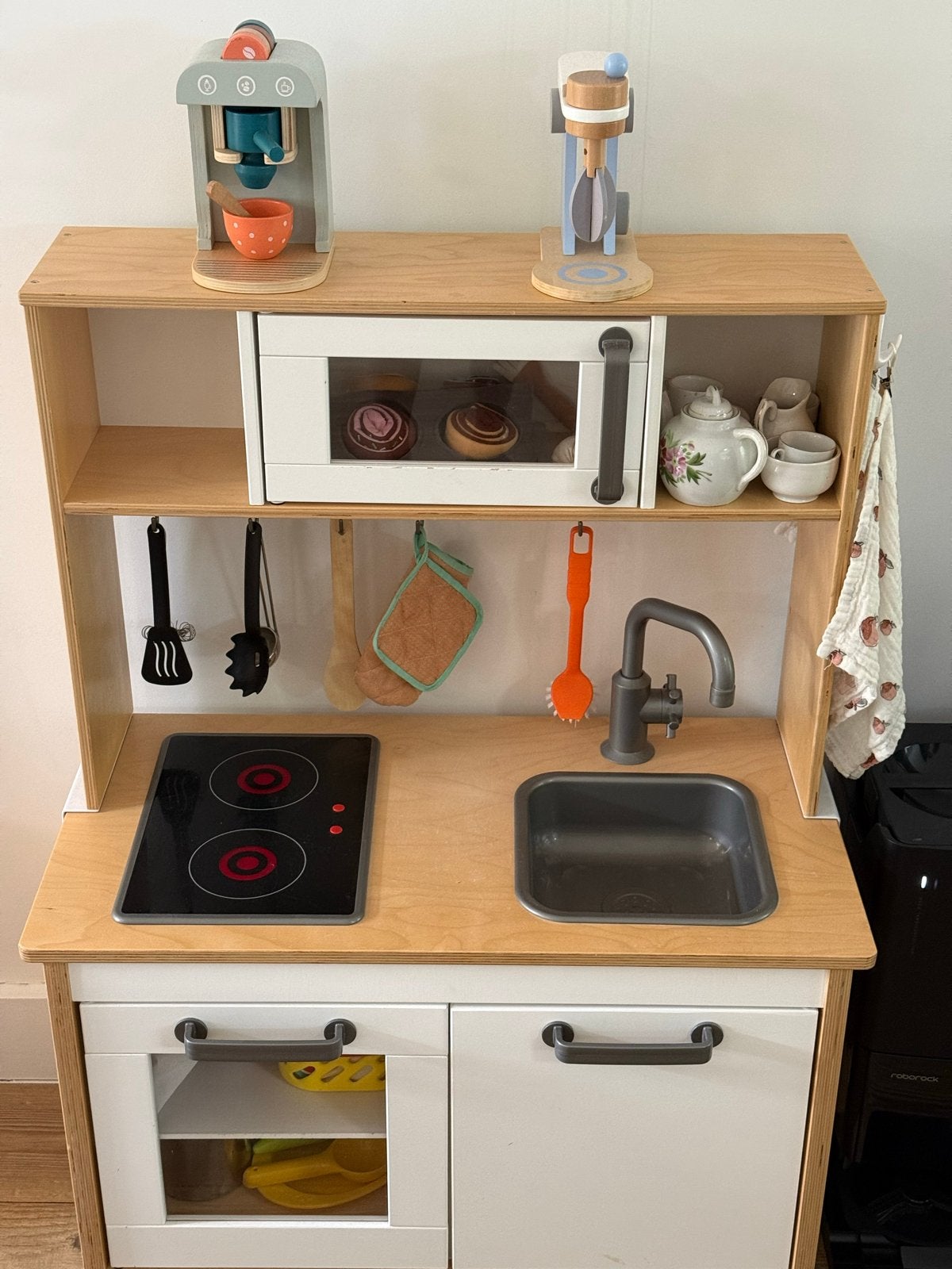 IKEA DUKTIG Speelkeuken met accessoires, Ophalen, Zo goed als nieuw, Hout, Speelkeuken