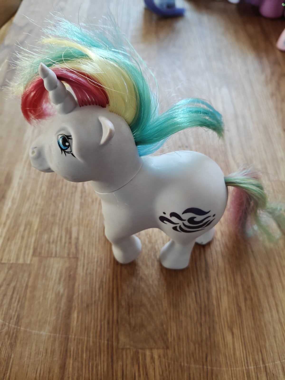 Vintage My Little Pony G1 Eenhoorn met regenbooghaar, Ophalen of Verzenden