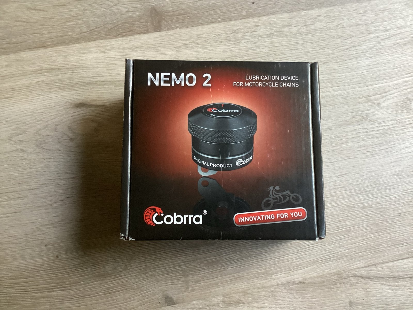 Cobrra Nemo 2 ketting smeersysteem voor motorfietsen, Ophalen, Nieuw