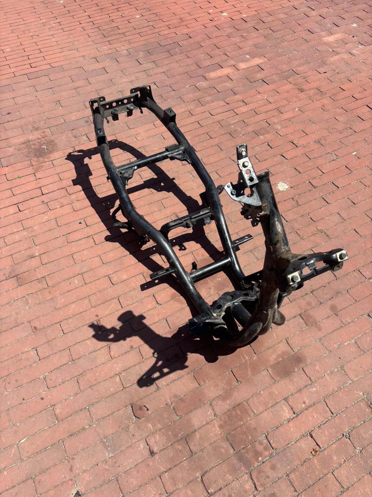 Aerox brom frame, Ophalen