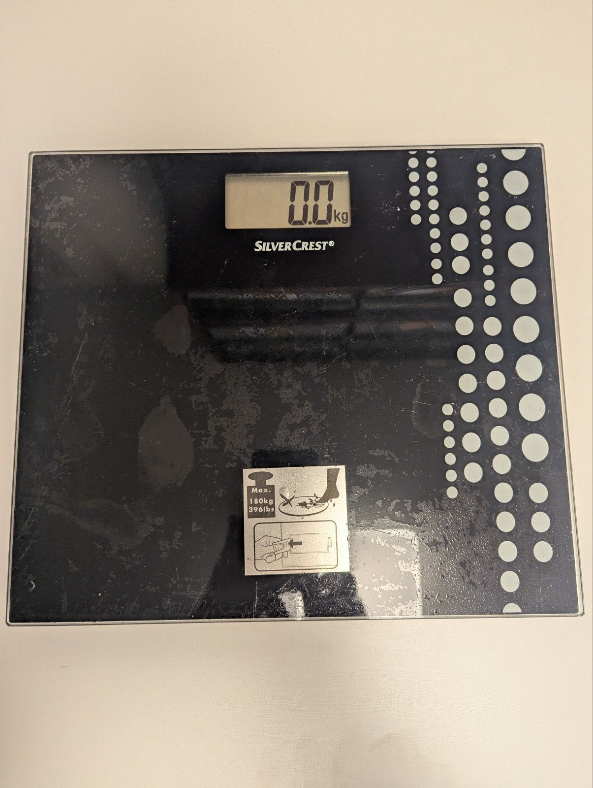 Silver crest digitale personenweegschaal, Witgoed en Apparatuur, Weegschalen, 100 kg of meer, Ophalen of Verzenden, Zo goed als nieuw
