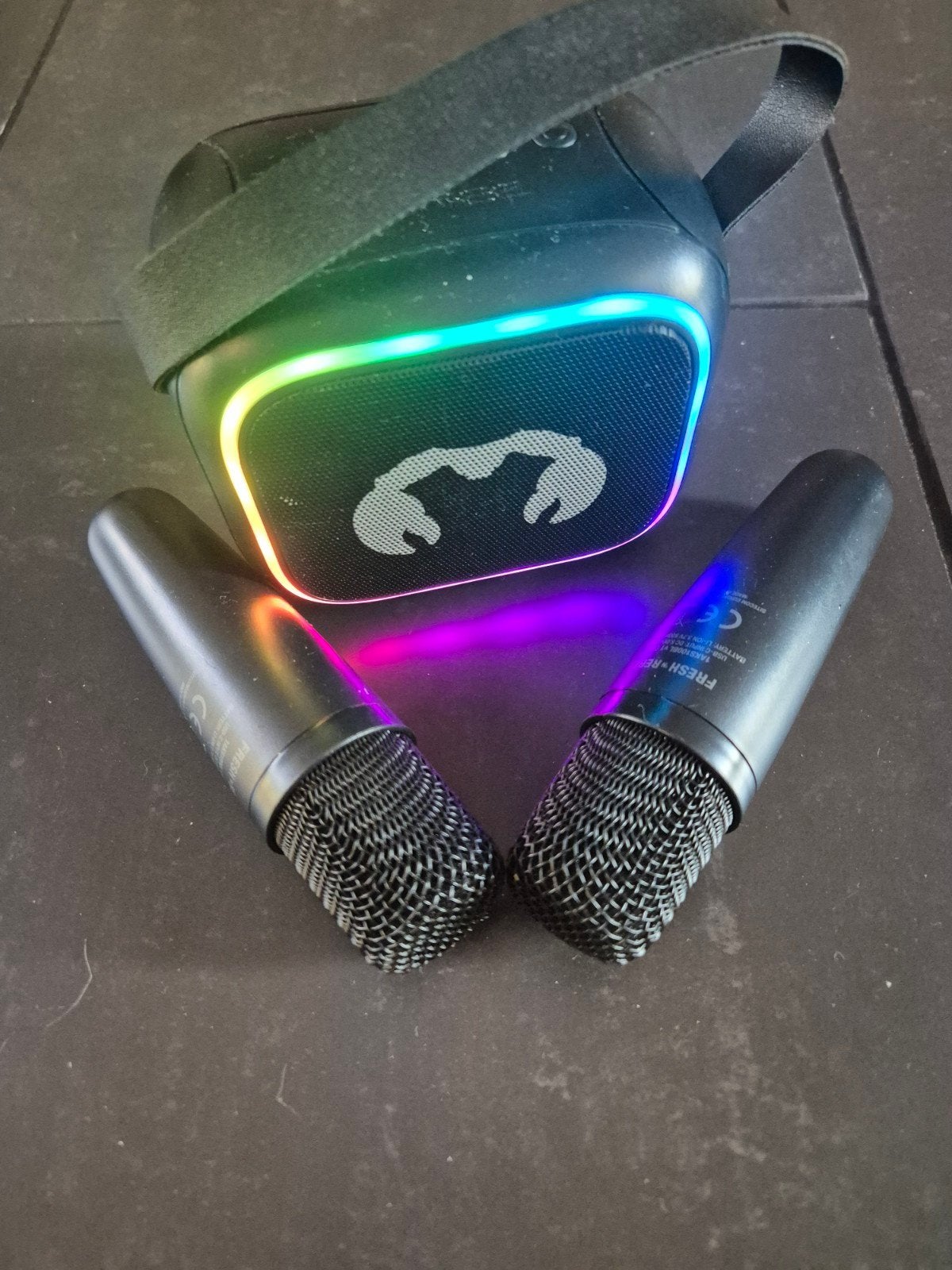 Fresh 'n Rebel Rockbox Bold X met 2 microfoons, Ophalen, Gebruikt