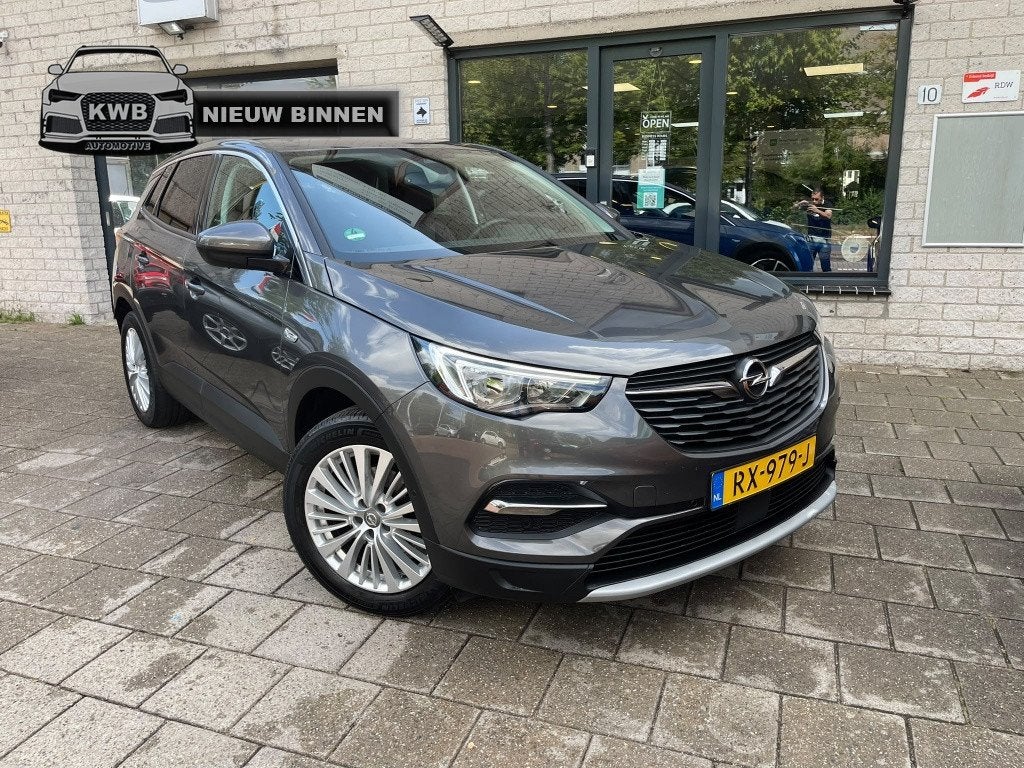 Opel Grandland X 1.2 Turbo Exec Trekhaak Distri VV Incl BTW, Gebruikt, Euro 6, 1199 cc, Bedrijf