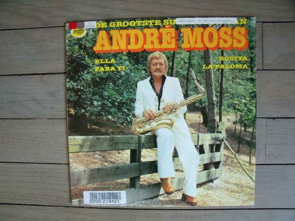 André Moss - De grootste successen van André Moss, Ophalen of Verzenden, Gebruikt, 12 inch