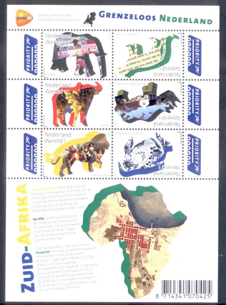 Nederland postfris nominaal 2011 NVPH nr. Va2844-2849, Postzegels en Munten, Postzegels | Nederland, Ophalen of Verzenden, Na 1940