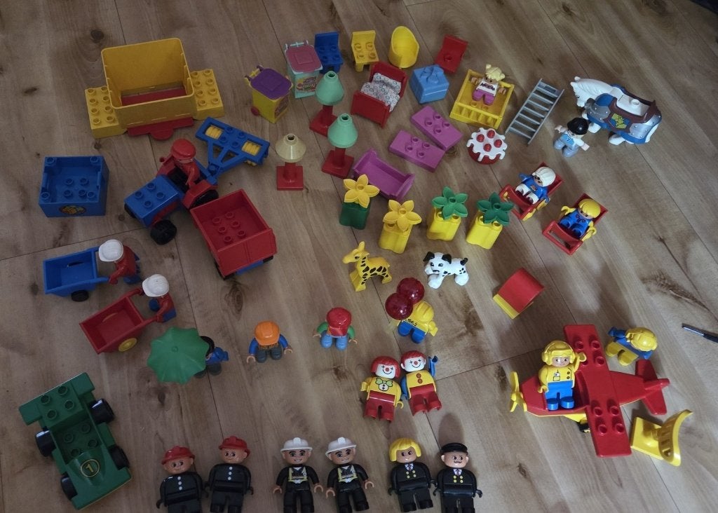 Divers duplo sets, Ophalen of Verzenden, Gebruikt, Overige typen, Duplo