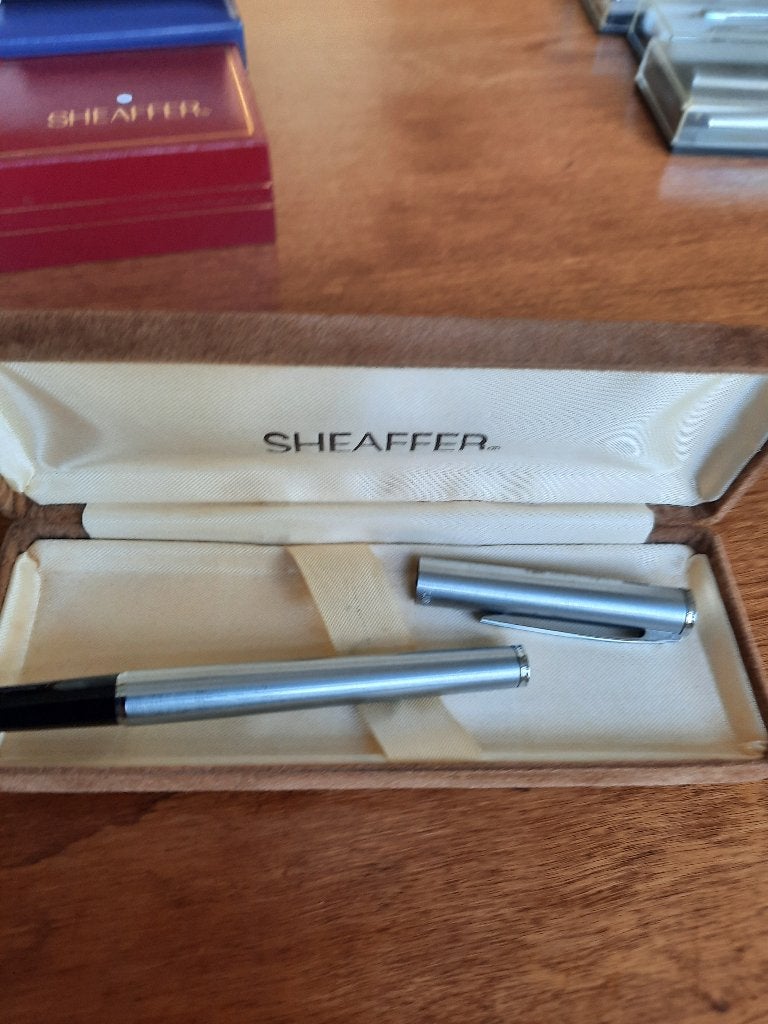 SHEAFFER VULPEN IN CASSETTE, Ophalen of Verzenden, Nieuw, Vulpen, Sheaffer