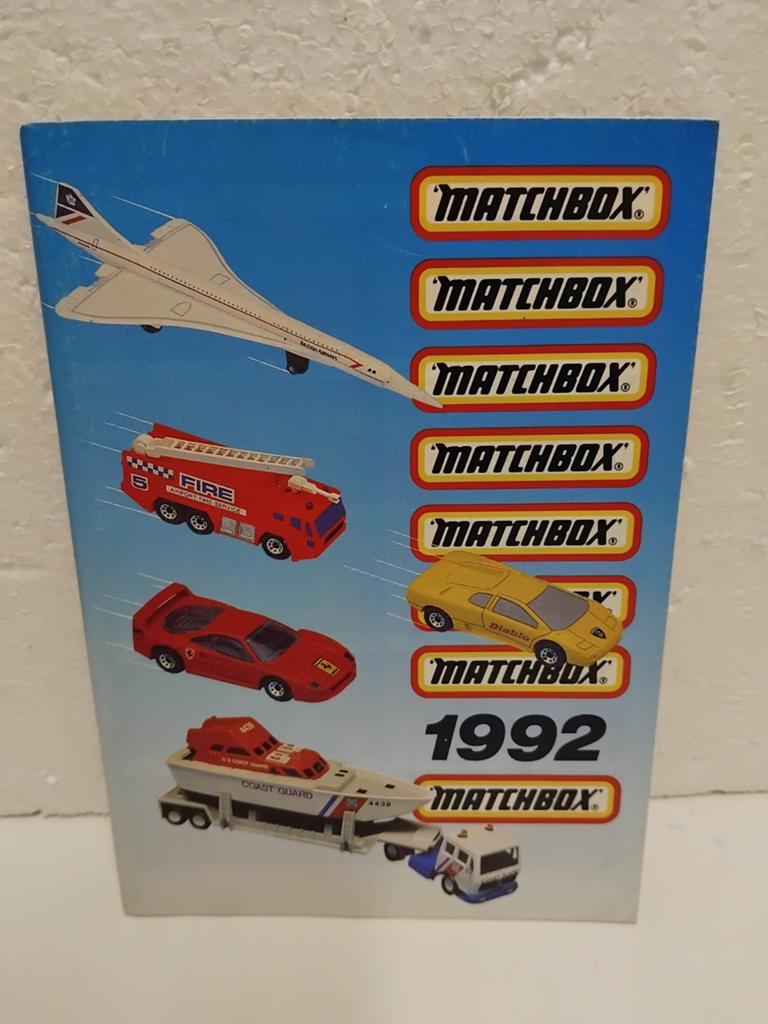 Matchbox katalogus boekje uit 1992 catalogus 3INCH, Ophalen of Verzenden, Zo goed als nieuw