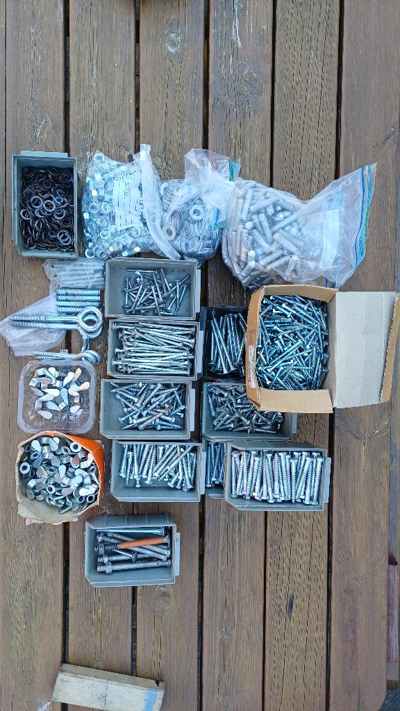 Schroeven etc, Ophalen, Nieuw, Minder dan 50 mm, Schroeven