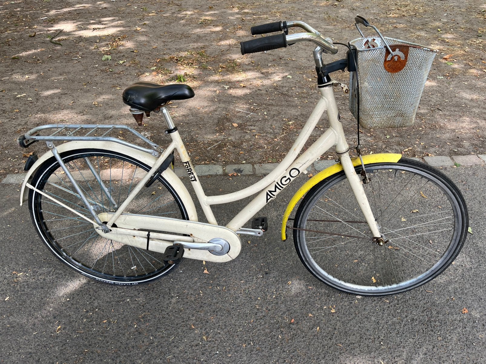 Dames fiets, Ophalen, Terugtraprem, Handrem, 53 tot 56 cm