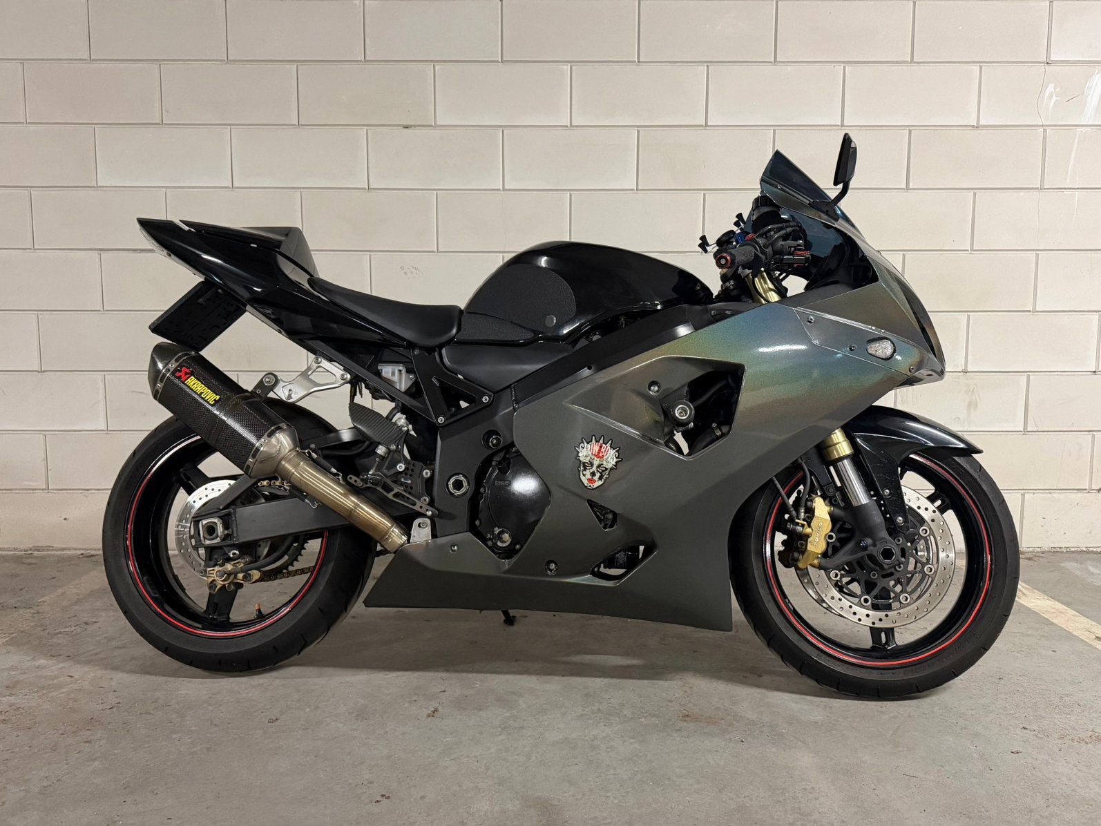 Suzuki GSXR600 K4 2004, 4 cilinders, Gebruikt, Super Sport, Particulier