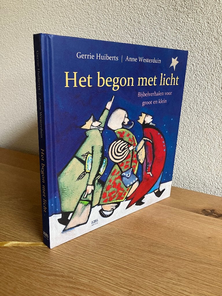 Het begon met licht Bijbelverhalen voor groot en klein 2010., Antiek en Kunst, Ophalen of Verzenden, Gerrie Huiberts