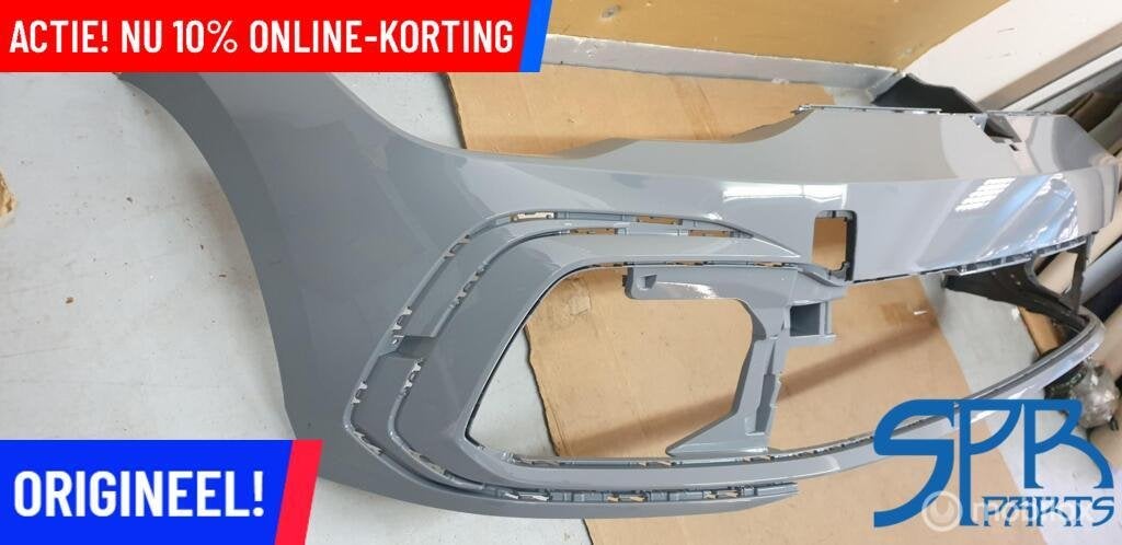 VW GOLF 8 VIII LA7C GTI GTD R-LINE Voorbumper MOONSTONE GREY, Auto-onderdelen, Nieuw, Ophalen of Verzenden, Bumper, Volkswagen