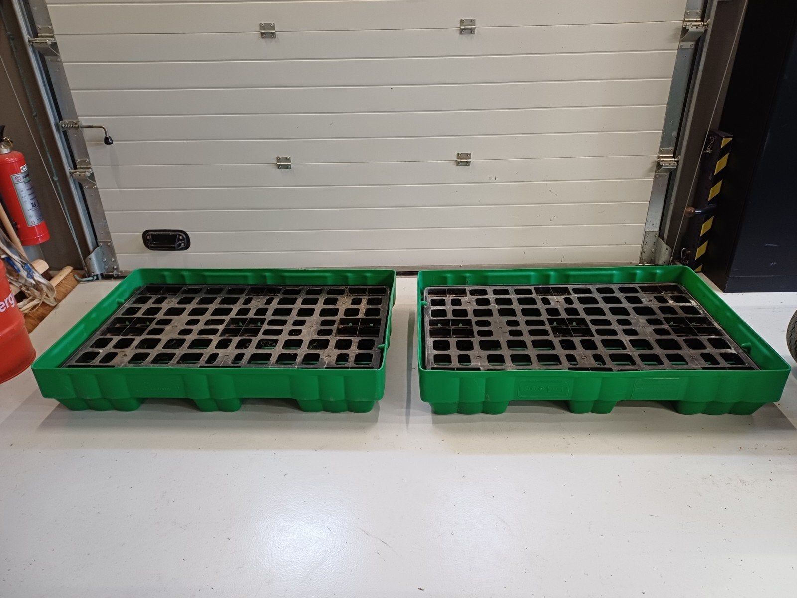 2x Kunststof Lekbak 1260x850x230mm, Doe-het-zelf en Verbouw, Overige Doe-het-zelf en Verbouw, Gebruikt, Ophalen