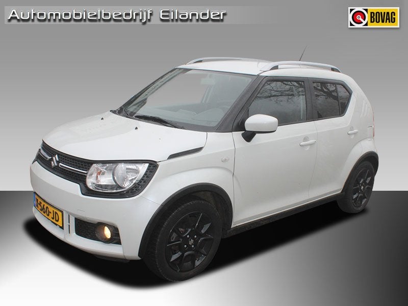 Suzuki Ignis 1.2 Select (bj 2019), Auto's, Suzuki, Stof, Gebruikt, 4 cilinders, Wit