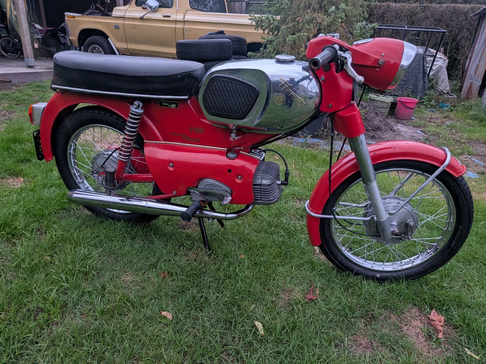 Kreidler RS, Fietsen en Brommers, Ophalen