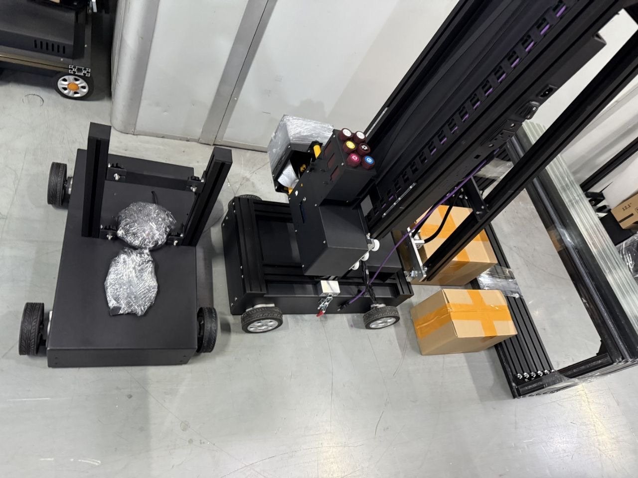 Professionele wandprinter met inkt en laptop, Computers en Software, Printers, Printer, Inkjetprinter, Kleur printen, Ophalen of Verzenden