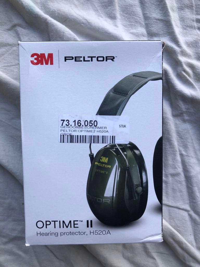 3M Peltor Optime II Gehoorbeschermer H520A, Ophalen of Verzenden, Nieuw
