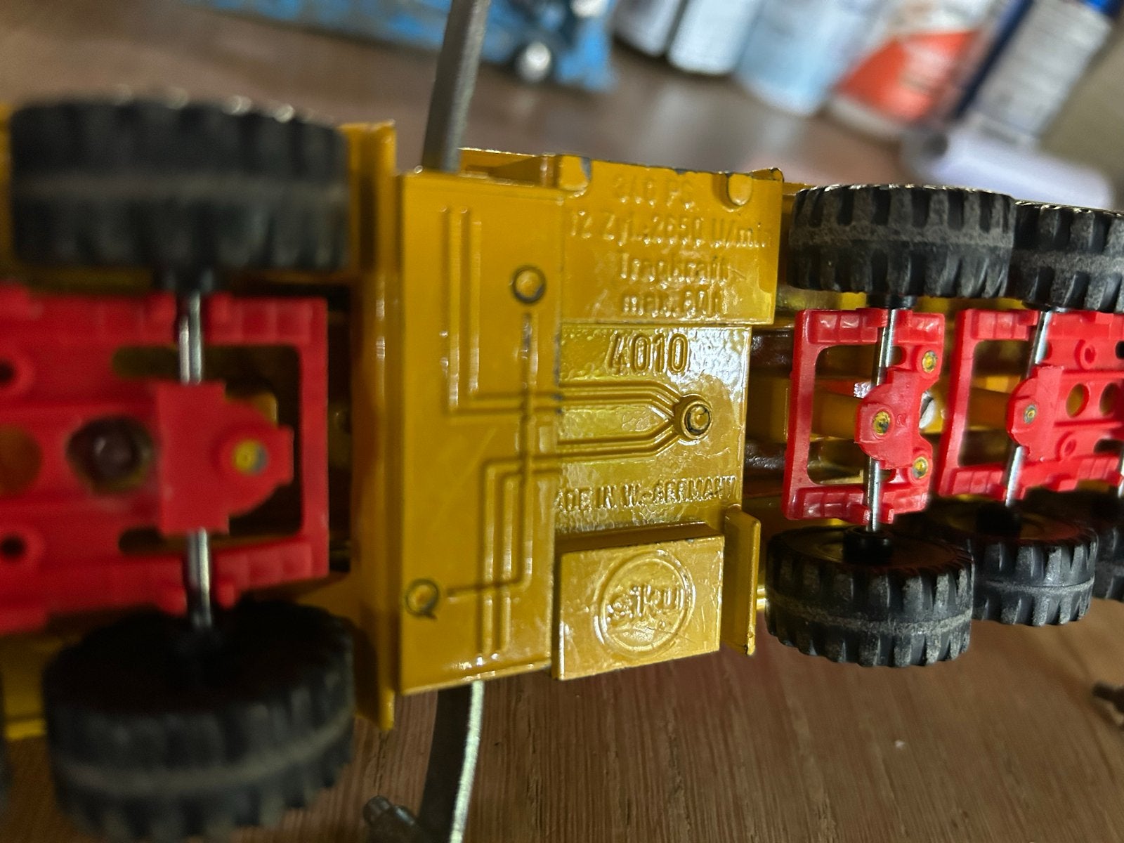 Siku Telescoop Kraanwagen - Vintage Speelgoed Kraan, Ophalen of Verzenden, Gebruikt