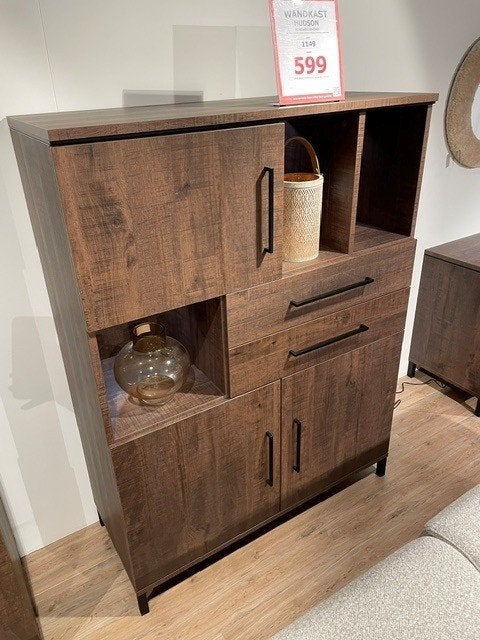 Wandkast Hudson (120 cm), Ophalen, Zo goed als nieuw, Minder dan 150 cm, 150 tot 200 cm