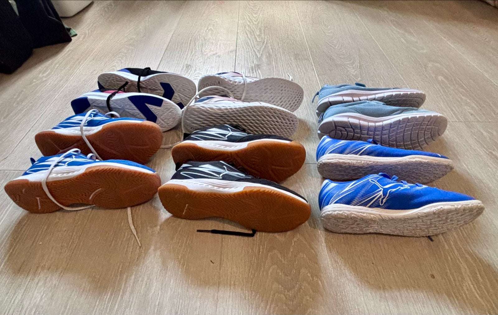 Sportschoenen/gymschoenen maat 35, 36, 37, Kleding | Heren, Ophalen of Verzenden, Gedragen, Blauw, Sportschoenen