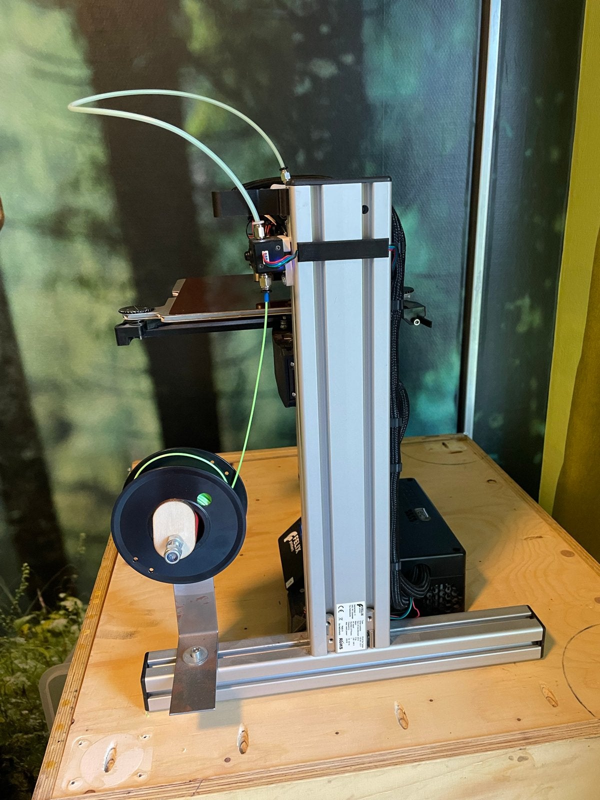 Felix Tec4 3D-printer -, Computers en Software, 3D Printers, Zo goed als nieuw, Filament, Ophalen