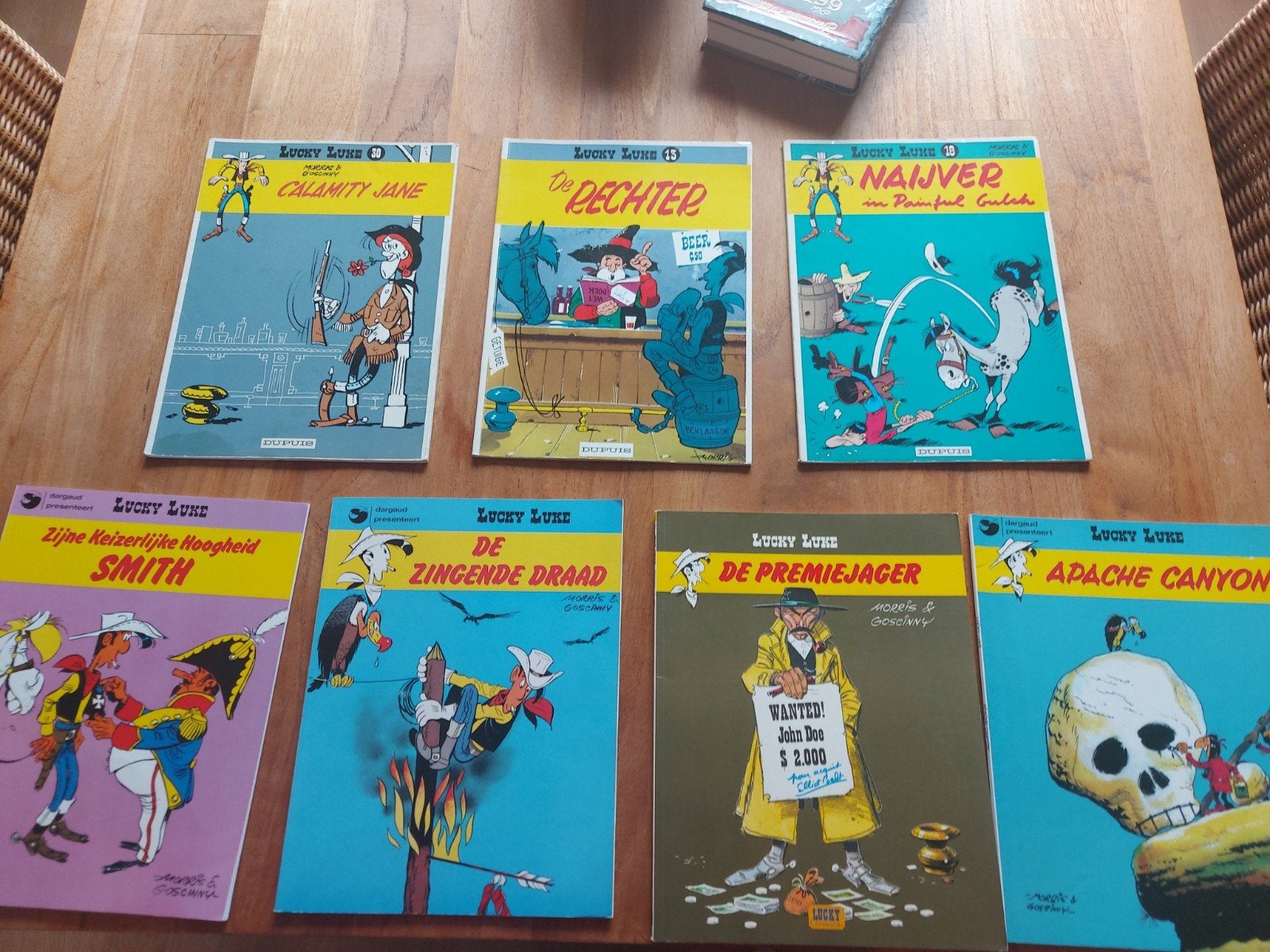 7x Lucky Luke ( nette staat ) los 2,50 samen 11,50, Meerdere stripboeken, Ophalen of Verzenden, Zo goed als nieuw, Morris & Goscinny