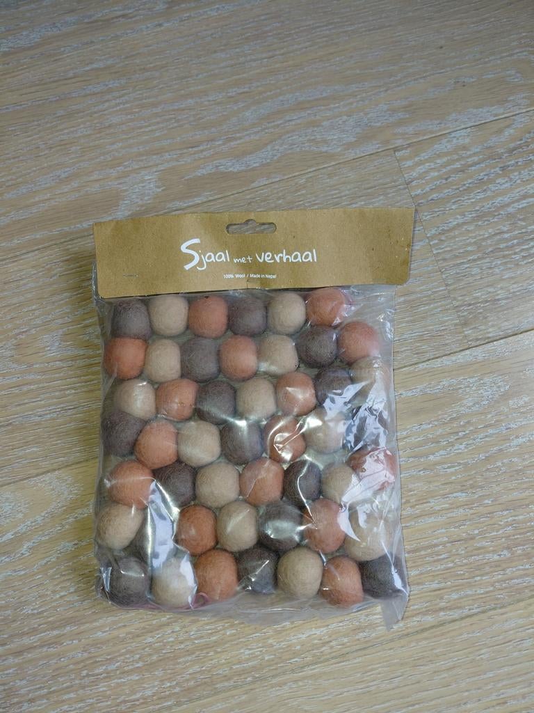 Sjaal met Verhaal - 100% Wol / Made in Nepal, Ophalen of Verzenden