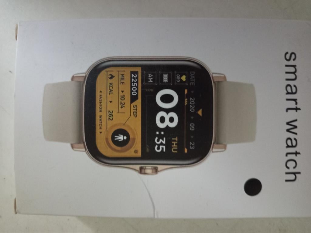 Nieuwe Smartwatch met Hartslagmeter en Stappenteller, Sport en Fitness, Ophalen of Verzenden, Nieuw