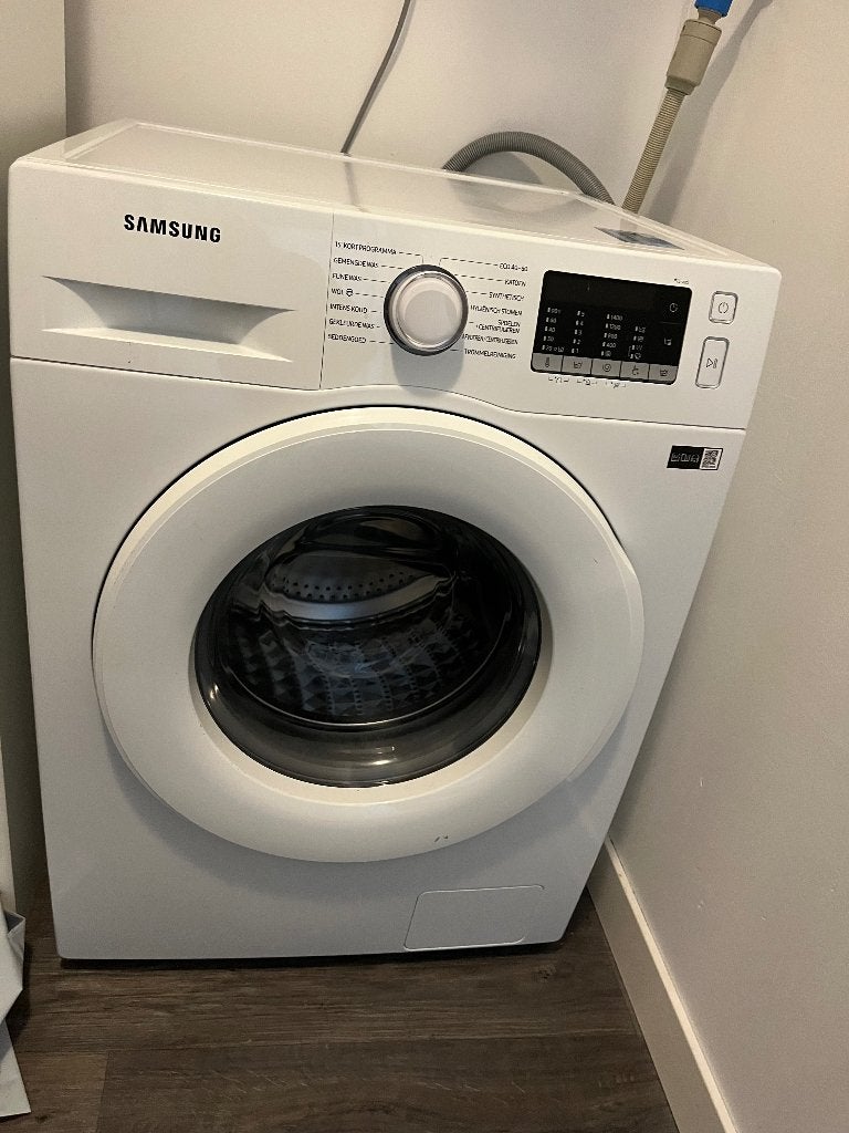 Wasmachine Samsung EcoBubble, Ophalen, Gebruikt, Voorlader, 85 tot 90 cm