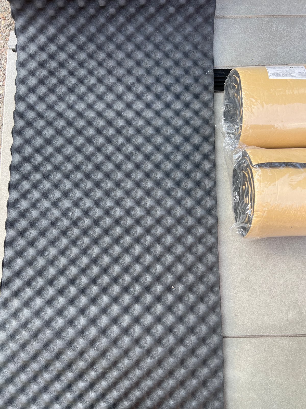 geluidsisolatie 0,5 x 200 cm, Minder dan 4 cm, Overige materialen, Nieuw, Ophalen of Verzenden