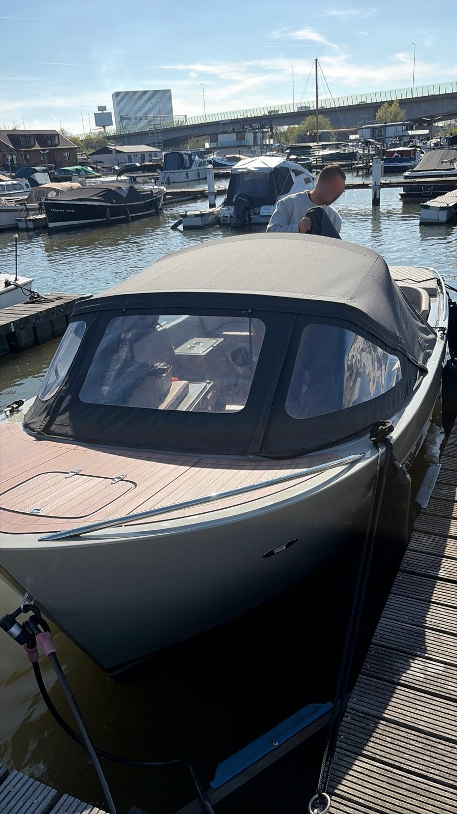 Primeur 620 Tender met Mercury F25 EFI EL, Watersport en Boten, Motorboten en Motorjachten, Overige merken, Afdekzeil, Buitenboordmotor