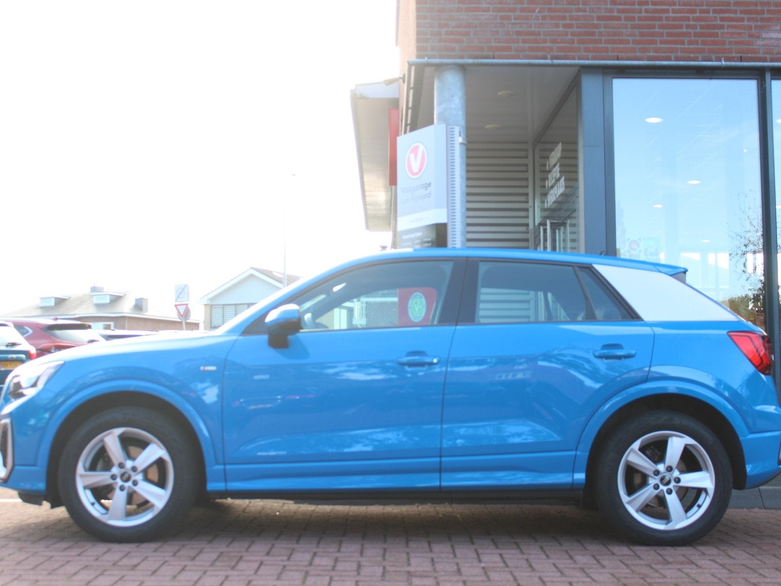 Audi Q2 35 TFSI *S Edition* Carplay | Volledig Leder | Navig, Auto's, 4 cilinders, 150 pk, Blauw, Bedrijf