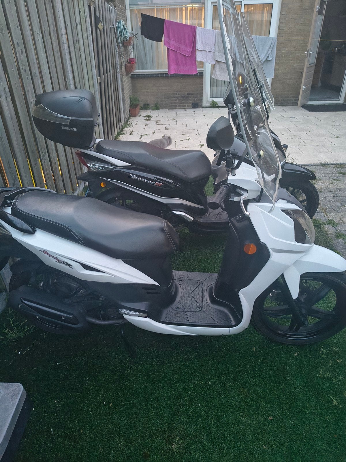 Sym Symphony SR 50 scooter - Wit, Ophalen of Verzenden, Gebruikt, Benzine, SYM