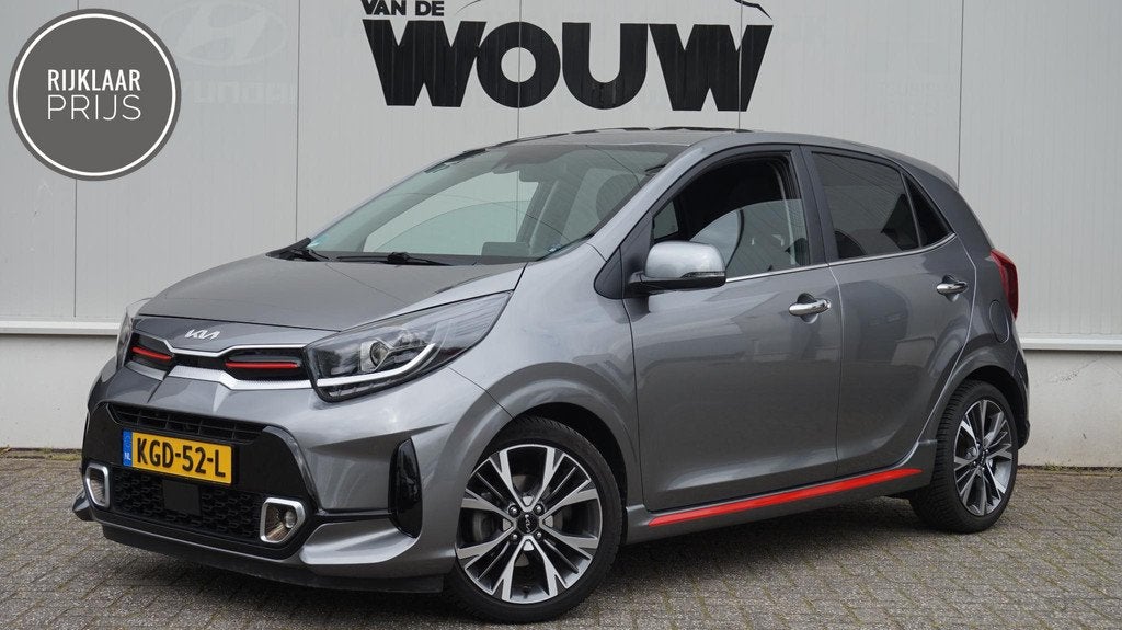 Kia Picanto 1.2 GT-Line Automaat, Auto's, 12 maanden, Gebruikt, Euro 6, Bedrijf