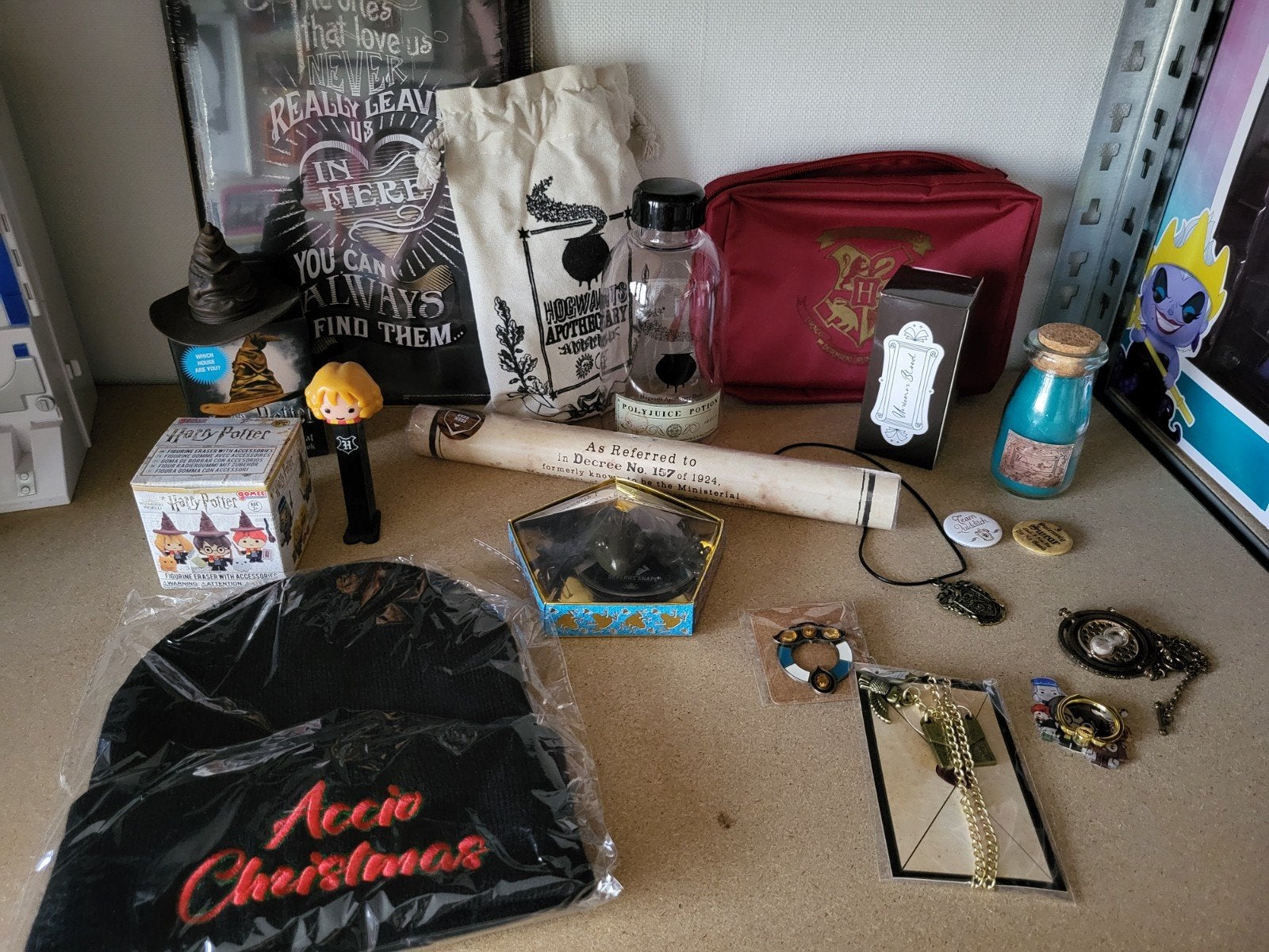 Harry Potter Fanpakket: Kleding, Accessoires & Meer!, Ophalen of Verzenden, Zo goed als nieuw, Overige typen