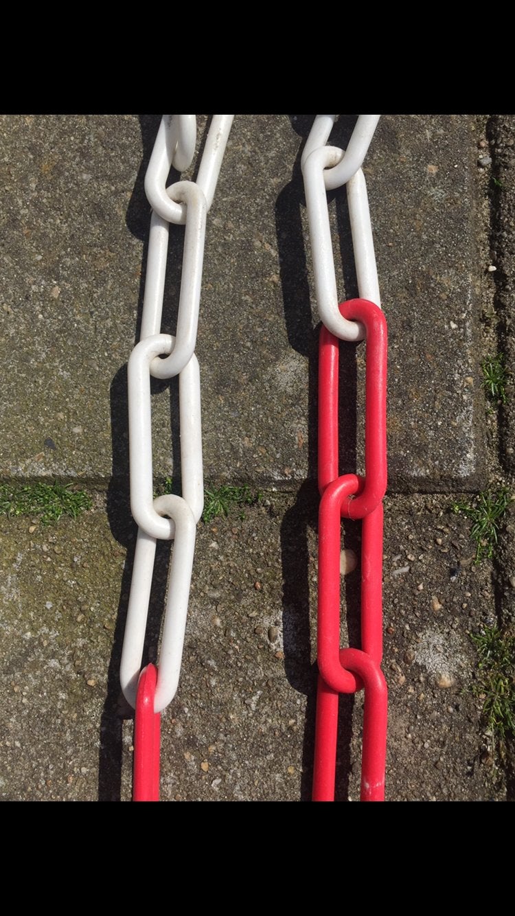 Diver kunststof/plastic ketting/afzetketting, Ophalen of Verzenden, Zo goed als nieuw, Kunststof, Overige typen